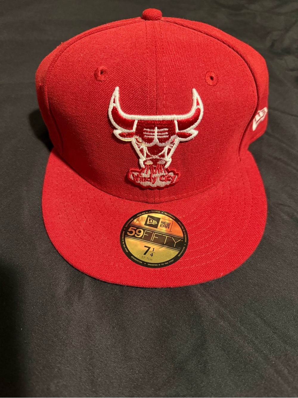 New Era Chicago Bulls Red Fitted 59FIFTY Hat